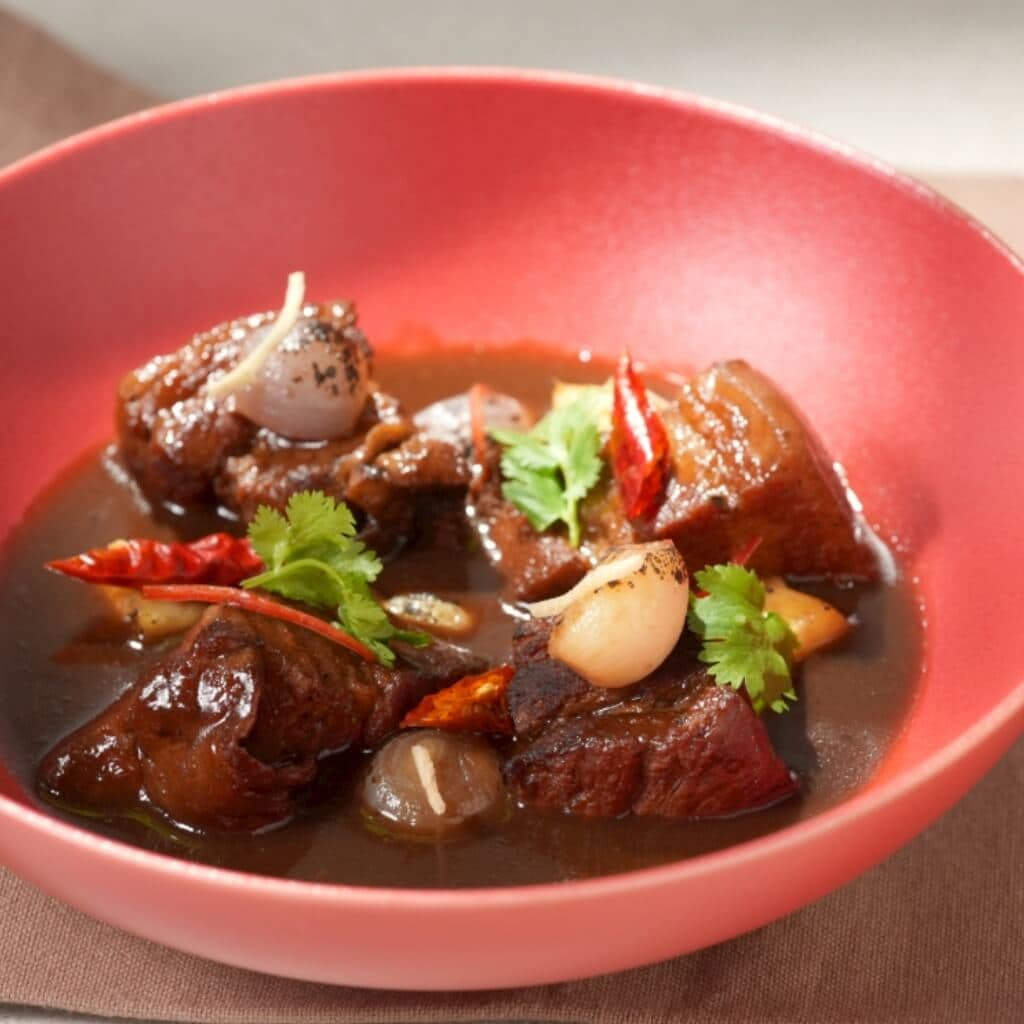 หมูสามชั้นซาเตี๊ยะ หมูสามชั้นซาเตี๊ยะ